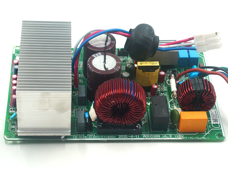 TCL airconditioner buitenunit stuurprint FR-4(KB-6160)CTI=600V A010386