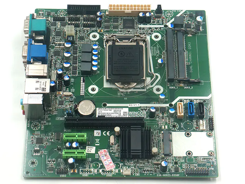 WINCOR NIXDORF K2-V1.1 POS 01750291582 23A-GD625 moederbord