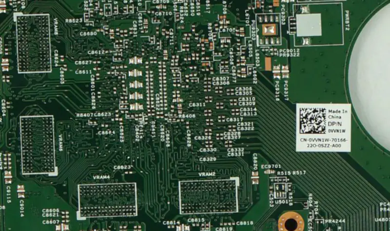 Dell moederbord 15R N5110 0VVN1W