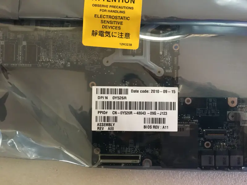 Dell Studio XPS 1340 0Y526R CN-0Y526R Y526R Moederbord DDR3 GT210M