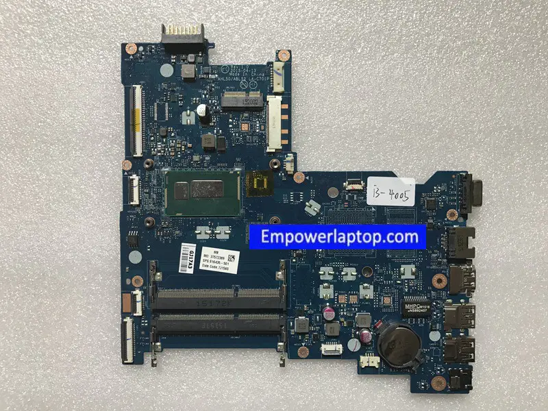 HP 816435-001 816435-501 816435-601 LA-C701P I3-4005U Moederbord