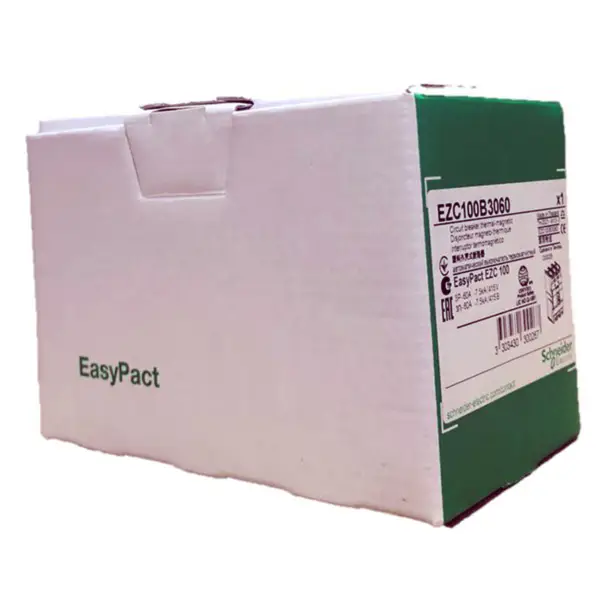 3-polige installatieautomaat Easypact EZC100B 3P60A