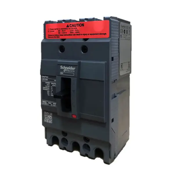 3-polige installatieautomaat Easypact EZC100B 3P50A