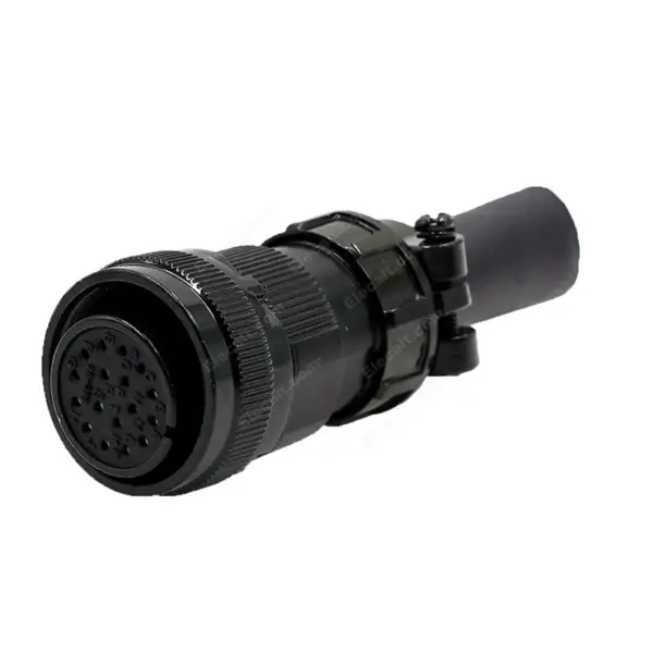 17-polige MS3108 20-29S rechte kop met staartklem YDM30200447 Servomotor connector luchtvaart stekker voor Mitsubishi FANUC