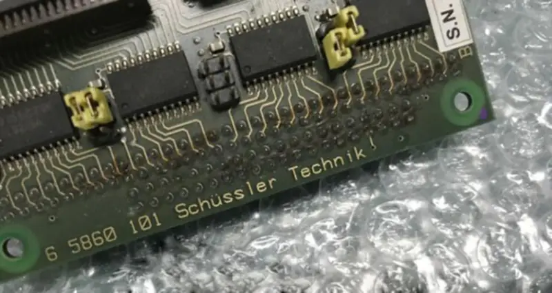 SCHUSSLER TECHNIK 5860 101 22.2800.101CNA MASTER industrieel moederbord