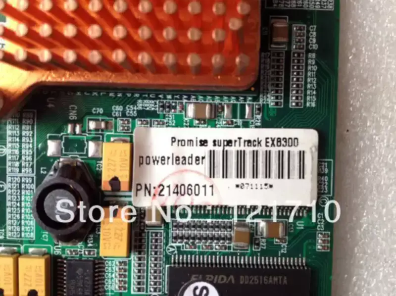 Promise PCI-X-interface Promise superTrack EX8300 SATA RAID Control 21406011 industrieel moederbord