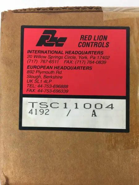 Red Lion Besturingen TSC11004