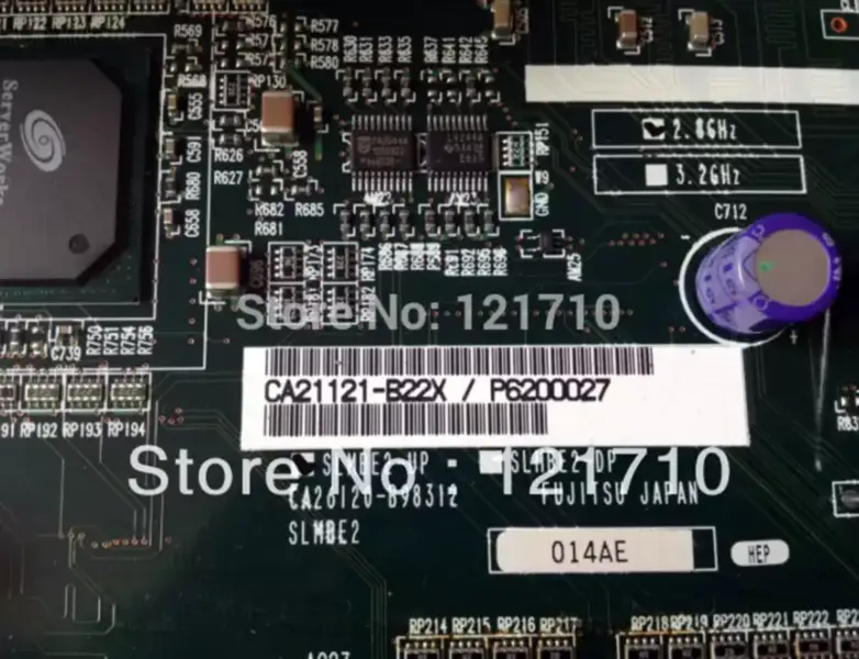 Fujitsu Opslagcontroller ETERNUS E3000 E3K CA21121-B22X CA26120-B98312 CA06259-D251 industrieel moederbord