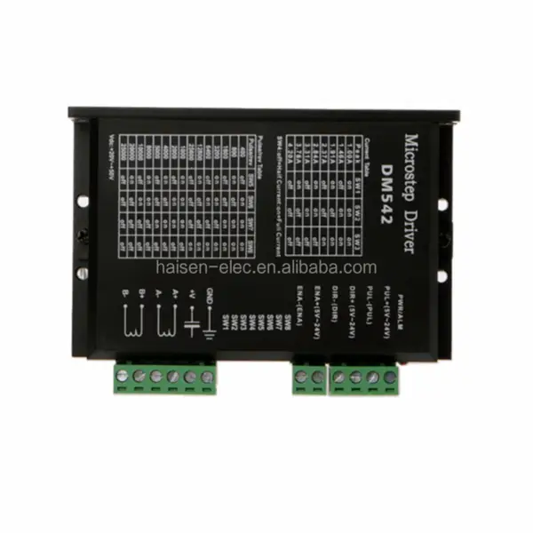 DSP digitale Stepper Motor Driver Microstep18-48 VDC 4.2A cnc driver stap motor Dm542