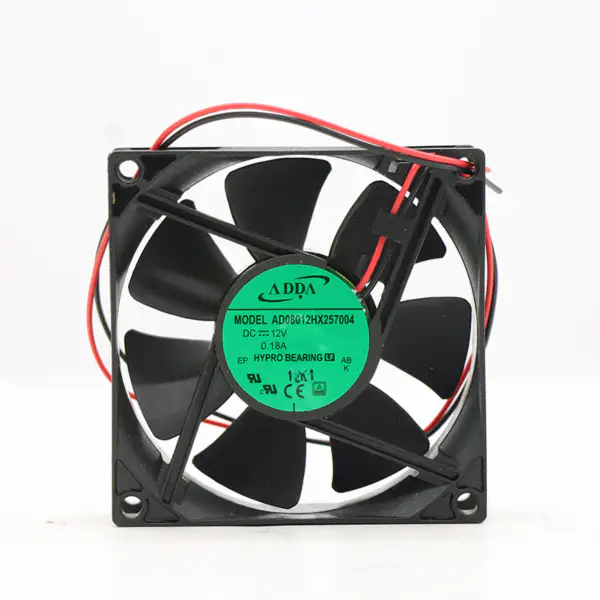 ADDA AD08012HX257004 Axiaalventilator 12V 0.18A 80*80*25MM Hoge Snelheid Geval Koelventilator