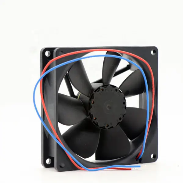 Ebm papst 3414N 92x92x25mm 24VDC 49.4CFM 2.3W 32dBA 2700RPM buisasventilator met kogellager