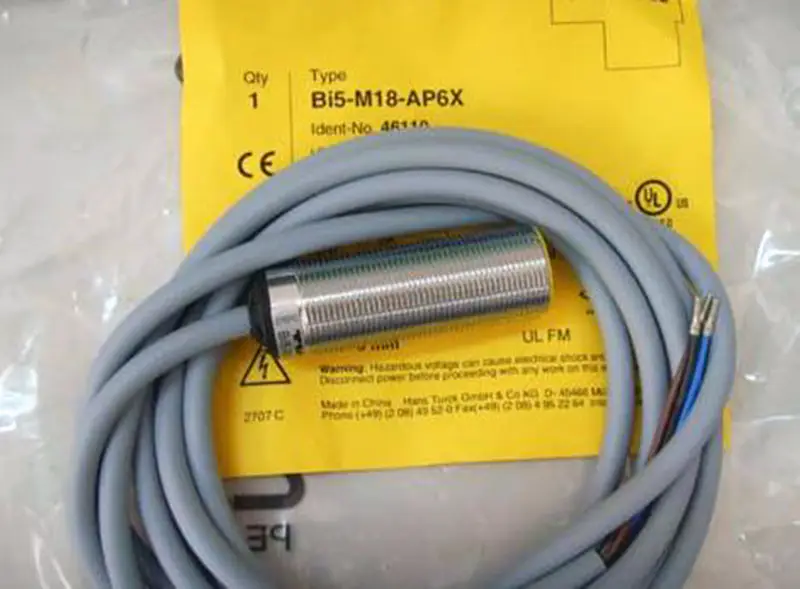IFM Turck naderingsschakelaar ifm sensor naderingsschakelaar Bi50U-Q80-AN6X2-H1141 Bi50UQ80AN6X2H1141