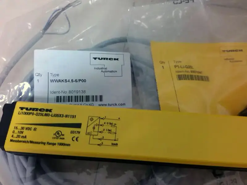 IFM Turck naderingsschakelaar ifm sensor naderingsschakelaar Bi50U-Q80-AN6X2-H1141 Bi50UQ80AN6X2H1141