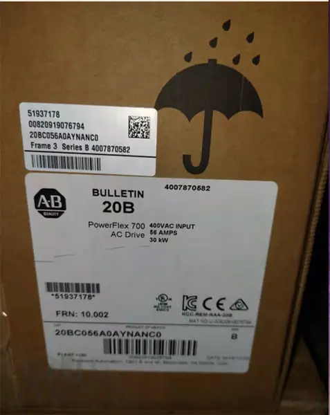 allen bradley omvormer 20BD3P4A0AYNANC0 20BD3P4A0AYNANC0
