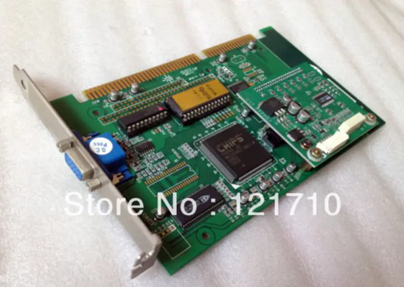 THS-2005 ISA-interface LCD-displaykaarten KSON-VGA-2 V 1.1 industrieel moederbord