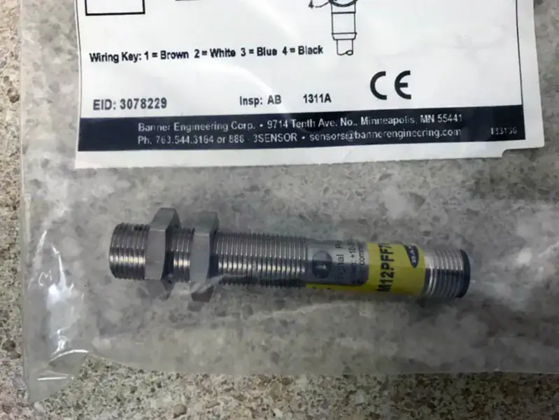 Banner M12PFF75Q8 Sensor