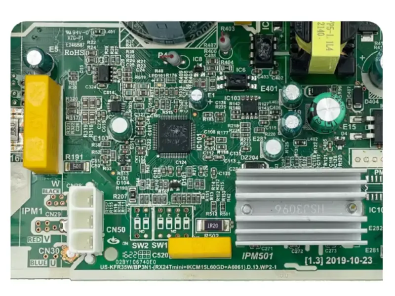 Midea US-KFR-35W/BP3N1-(RX24Tmini+IKCM15L60GD+A6061).D.13.WP2-1 airconditioning besturingsbord
