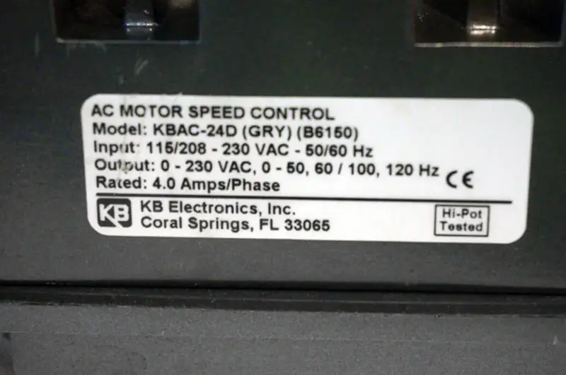 KB ELEKTRONICA KBAC-24D