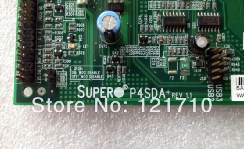 SUPER P4SDA+ REV 1.1 voor industriële moederborden voor werkstationservers