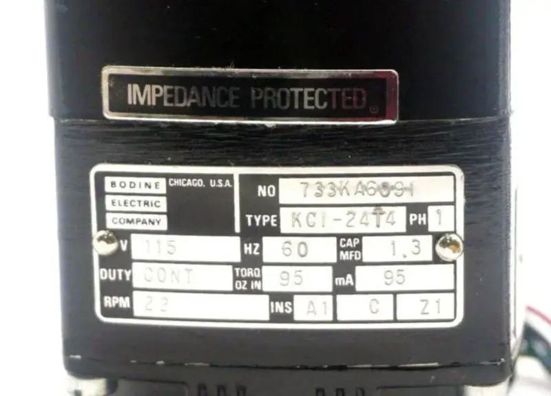BODINE KCI-24T4 motorreductor