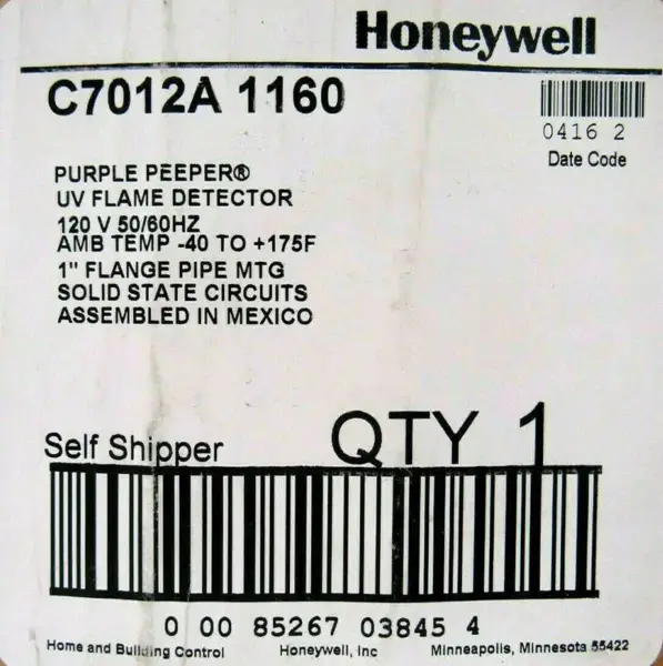 HONINGWELL C7012A-1160