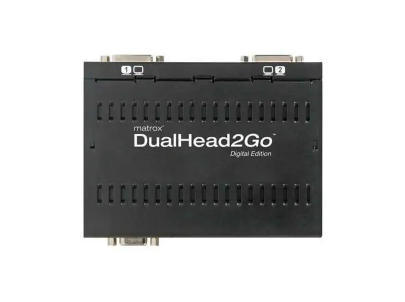 Matrox DualHead2Go Digital D2G-A2D-IF Adapter voor meerdere schermen