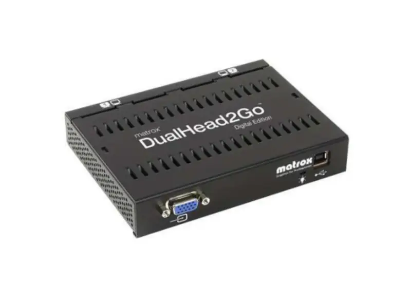 Matrox DualHead2Go Digital D2G-A2D-IF Adapter voor meerdere schermen