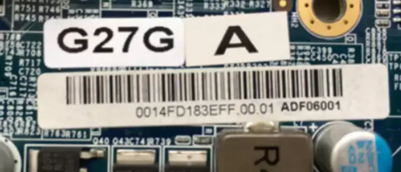 G27G N8900 MB VER:0.2 industrieel moederbord