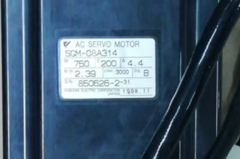 SGM-08A314 SGM08A314 AC Servomotor