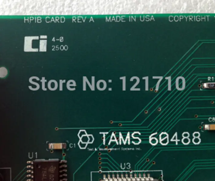 TAMS TAMS 60488 PCI-interface REV A voor HP-IB HPIB speciaal CARD industrieel moederbord
