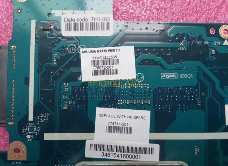 HP 774711-501 moederbord