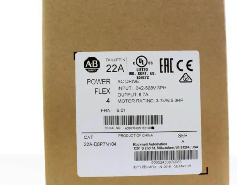 Allen-Bradley 22A-D8P7N104 Aandrijving