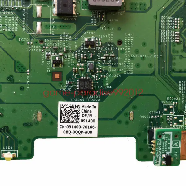 Dell 91400 moederbord
