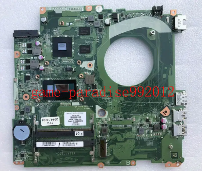 HP 763730-501 moederbord