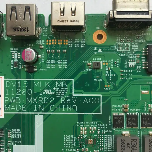 Dell 0W8N9D Dell Inspiron 3520 moederbord ATX moederbord
