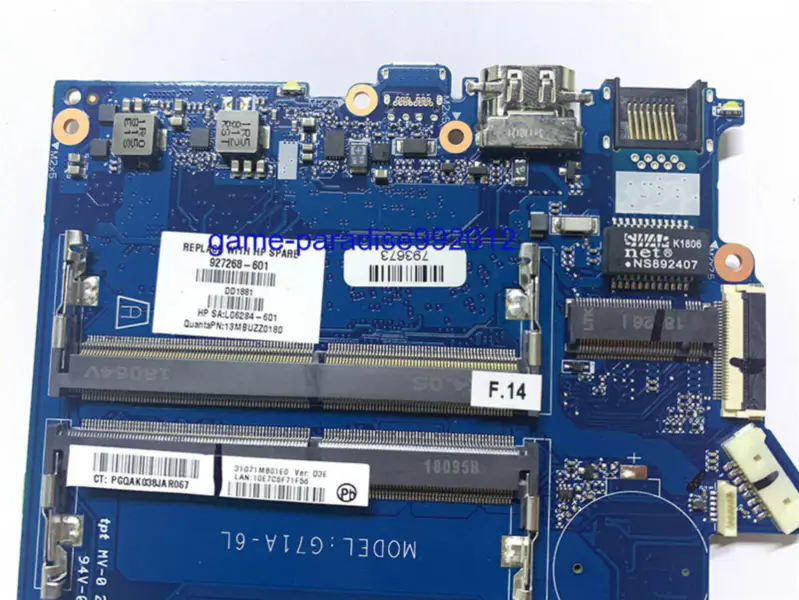 HP 927268-601 moederbord