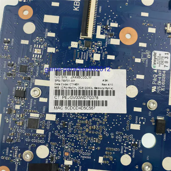 HP 769701-001 moederbord