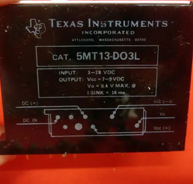 TEXAS INSTRUMENTEN 5MT13-D03L