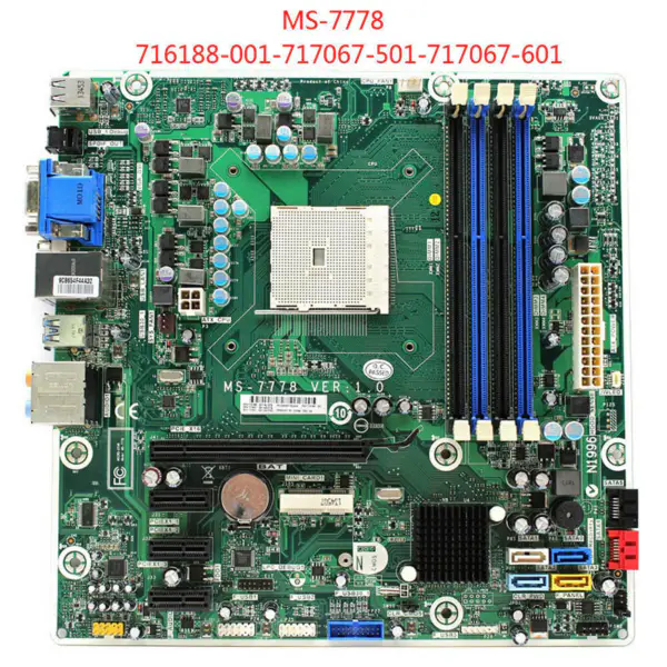 HP 716188-001 717067-501 moederbord