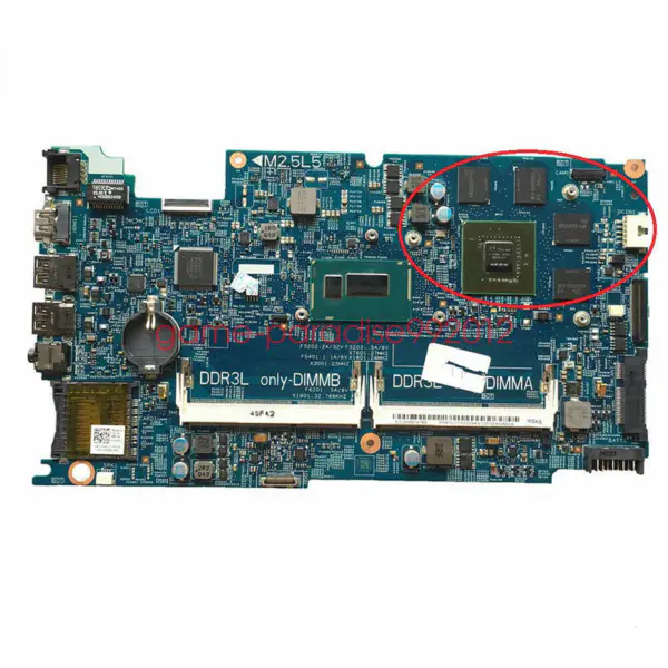 Dell 7537 moederbord