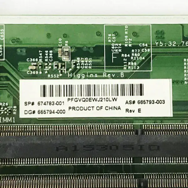 HP 674783-001 moederbord