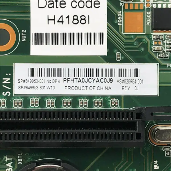 HP 828984-001 moederbord