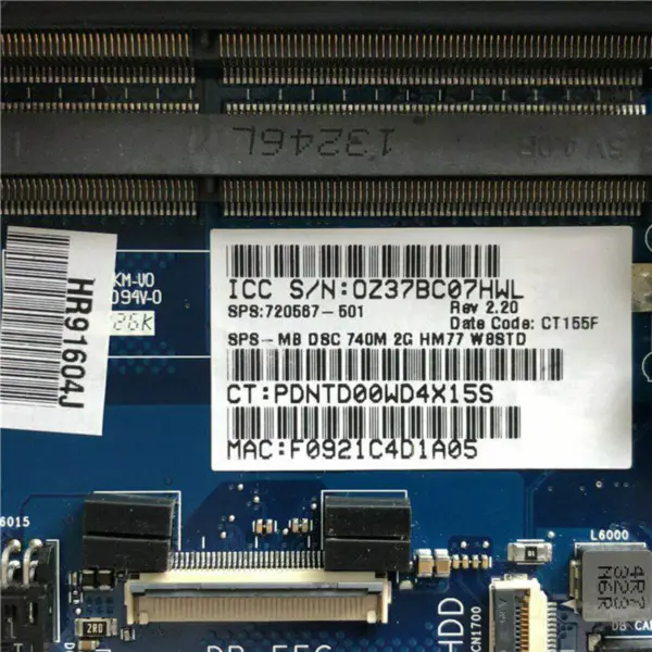 HP 720567-501 moederbord