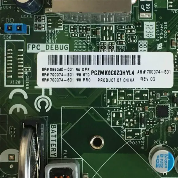HP 700374-501 Pavilion P2 IPXSB-DM ITX H61 moederbord