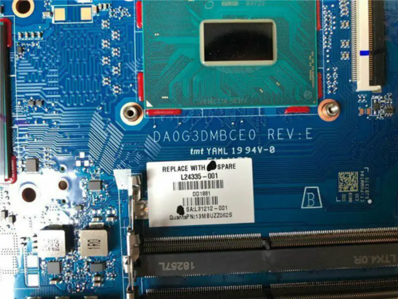 HP 13MBUZZ062S moederbord