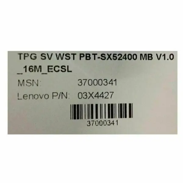 Lenovo 03X4427 moederbord