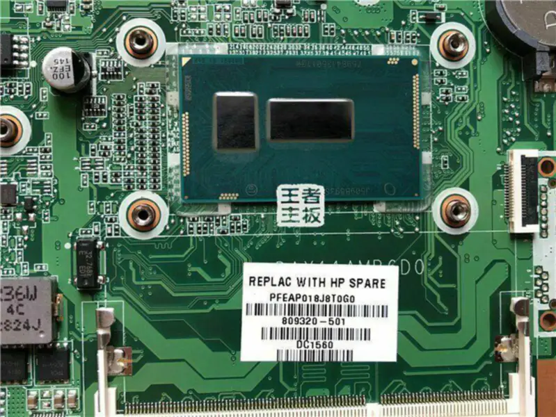 HP 809320-501 moederbord