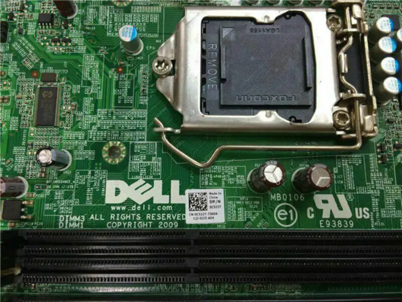 Dell 0C522T 980 moederbord