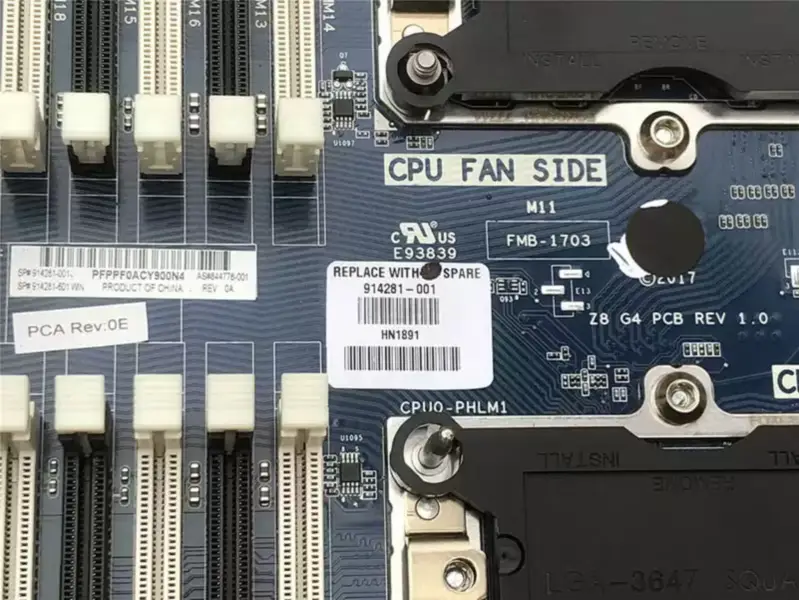 HP 844776-001 moederbord