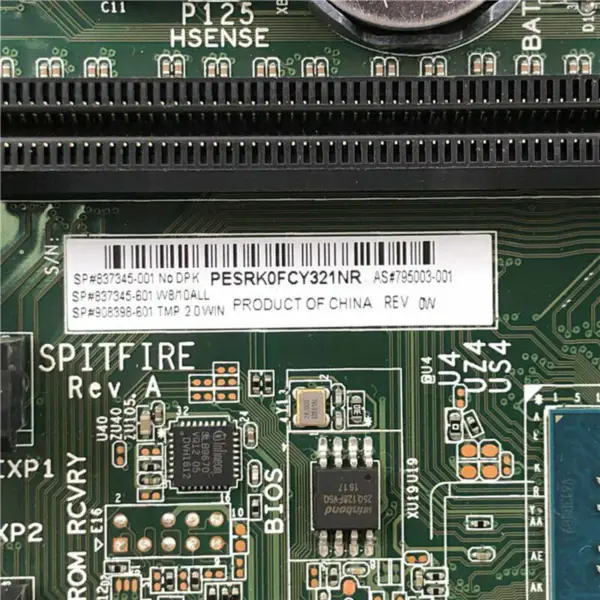 HP 795003-001 moederbord